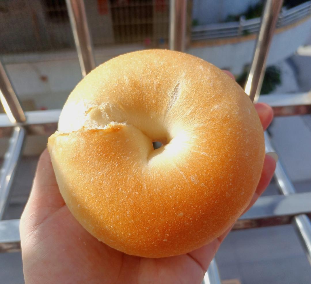 清香白粥贝果