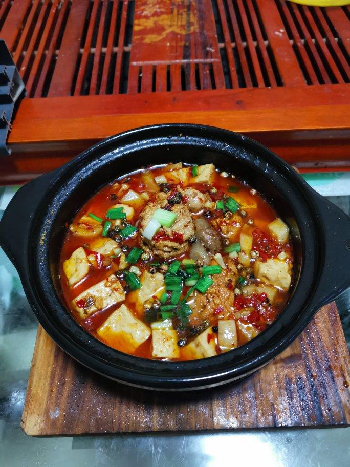 乐之yz424999做的鱼籽豆腐煲