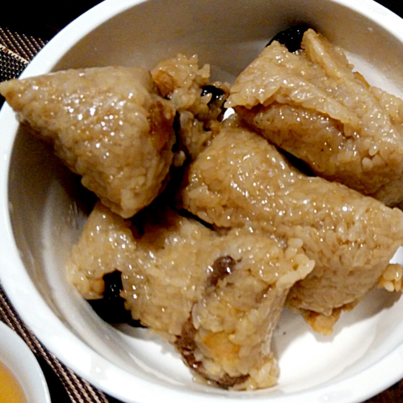 板栗香菇肉粽