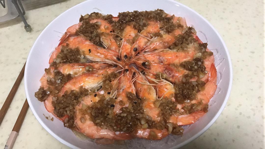 蒜蓉粉丝蒸虾