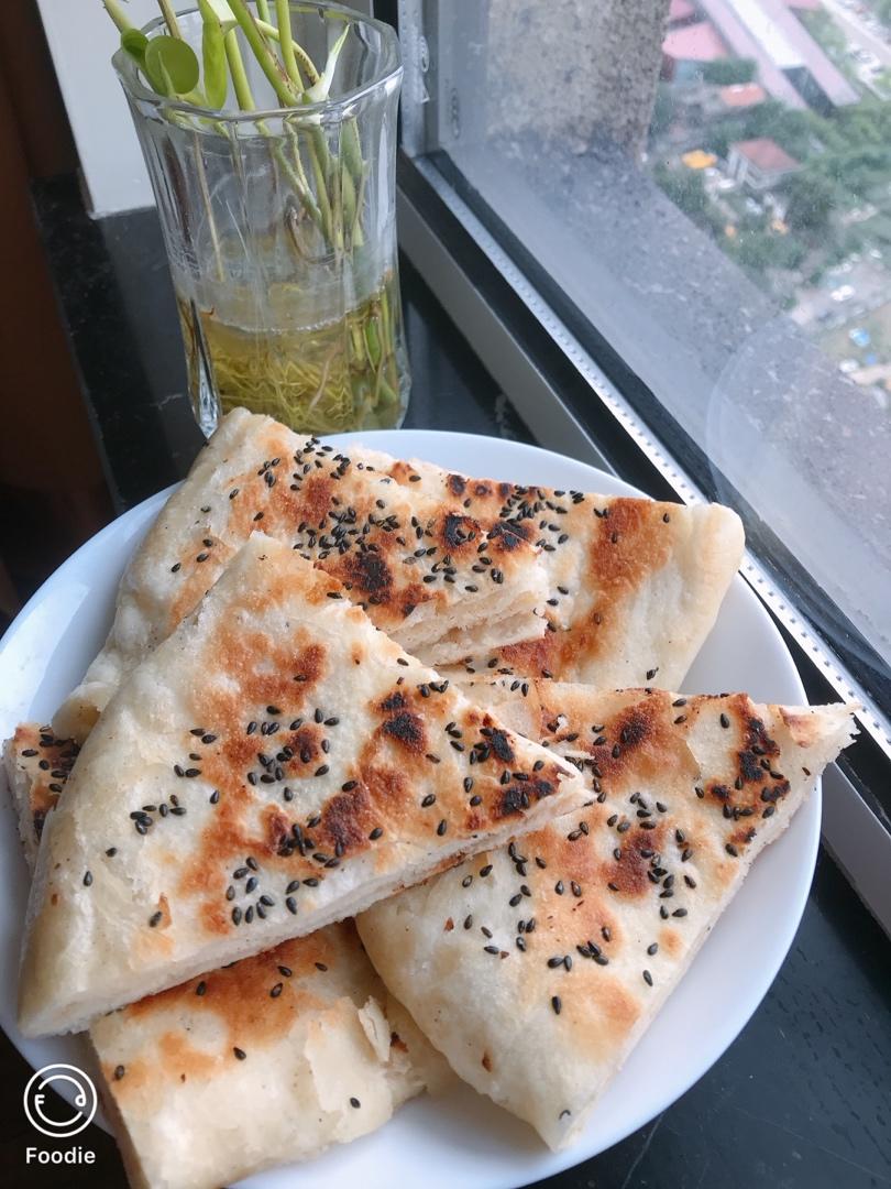 葱油千层发面饼