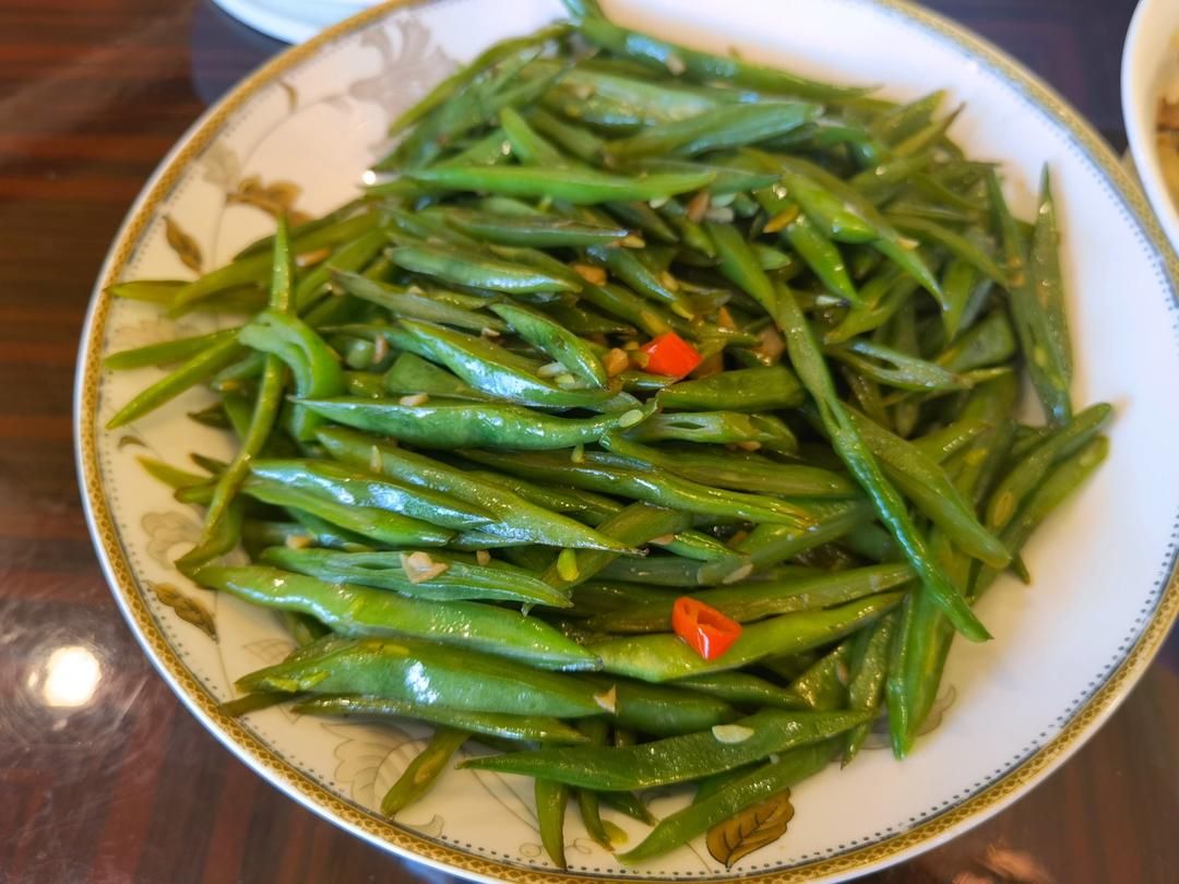 爆炒刀豆丝