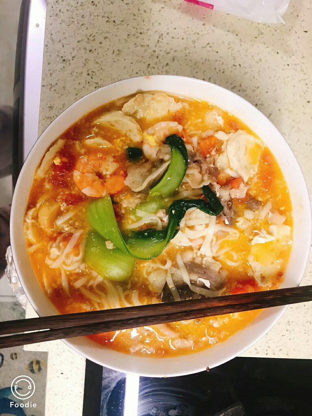 我的一人食：酸汤挂面