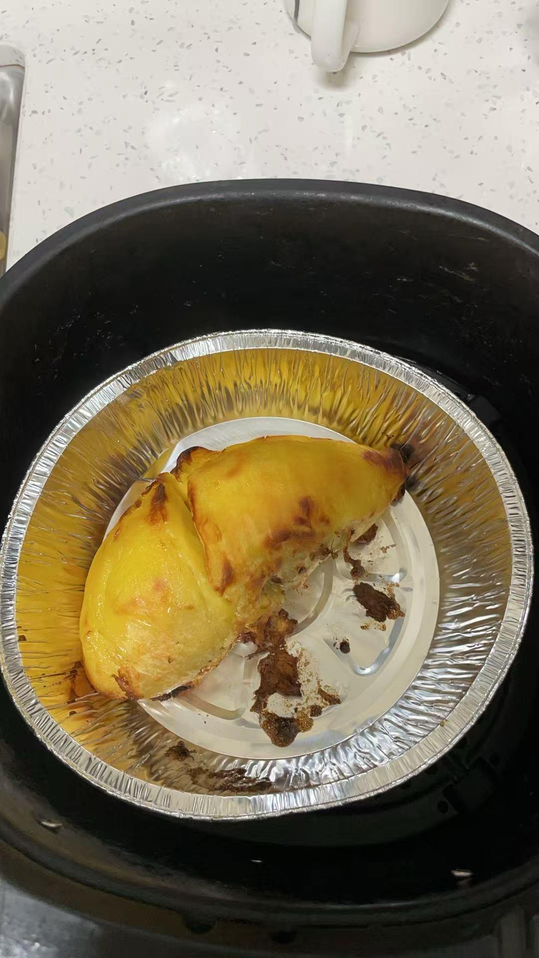 空气炸锅烤榴莲