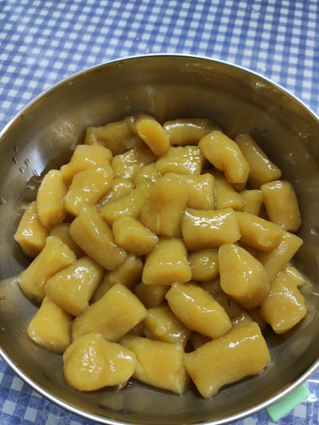 用藕粉做出Q弹的芋圆