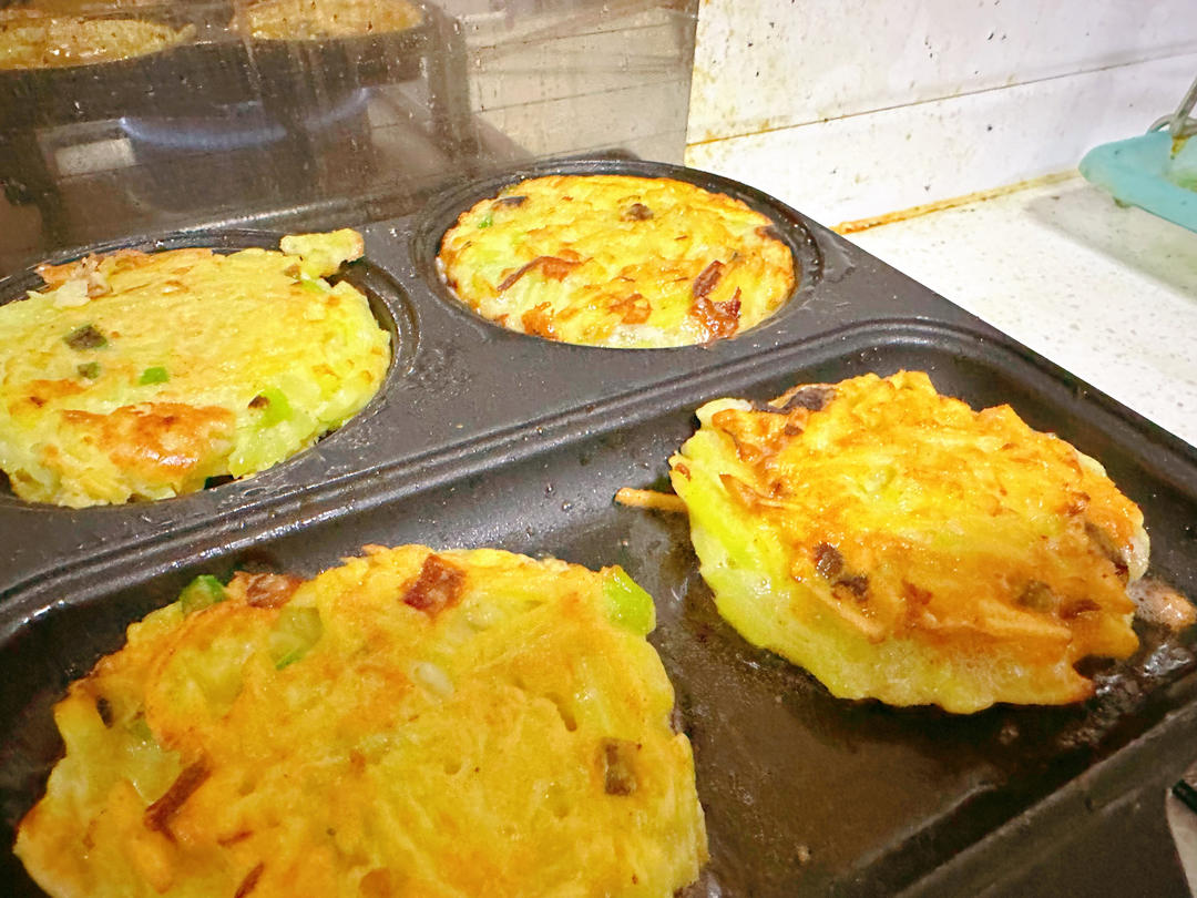 土豆饼(土豆胡萝卜丝饼)