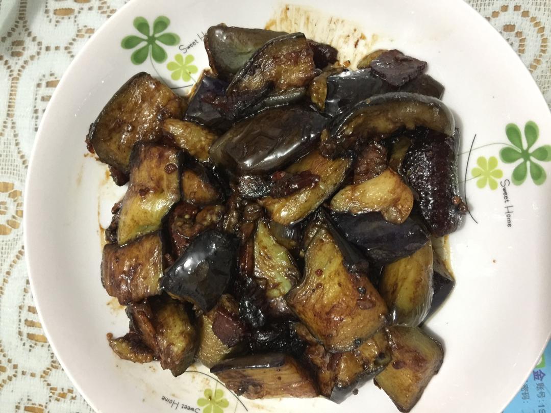 老丁的私房菜-油焖茄子