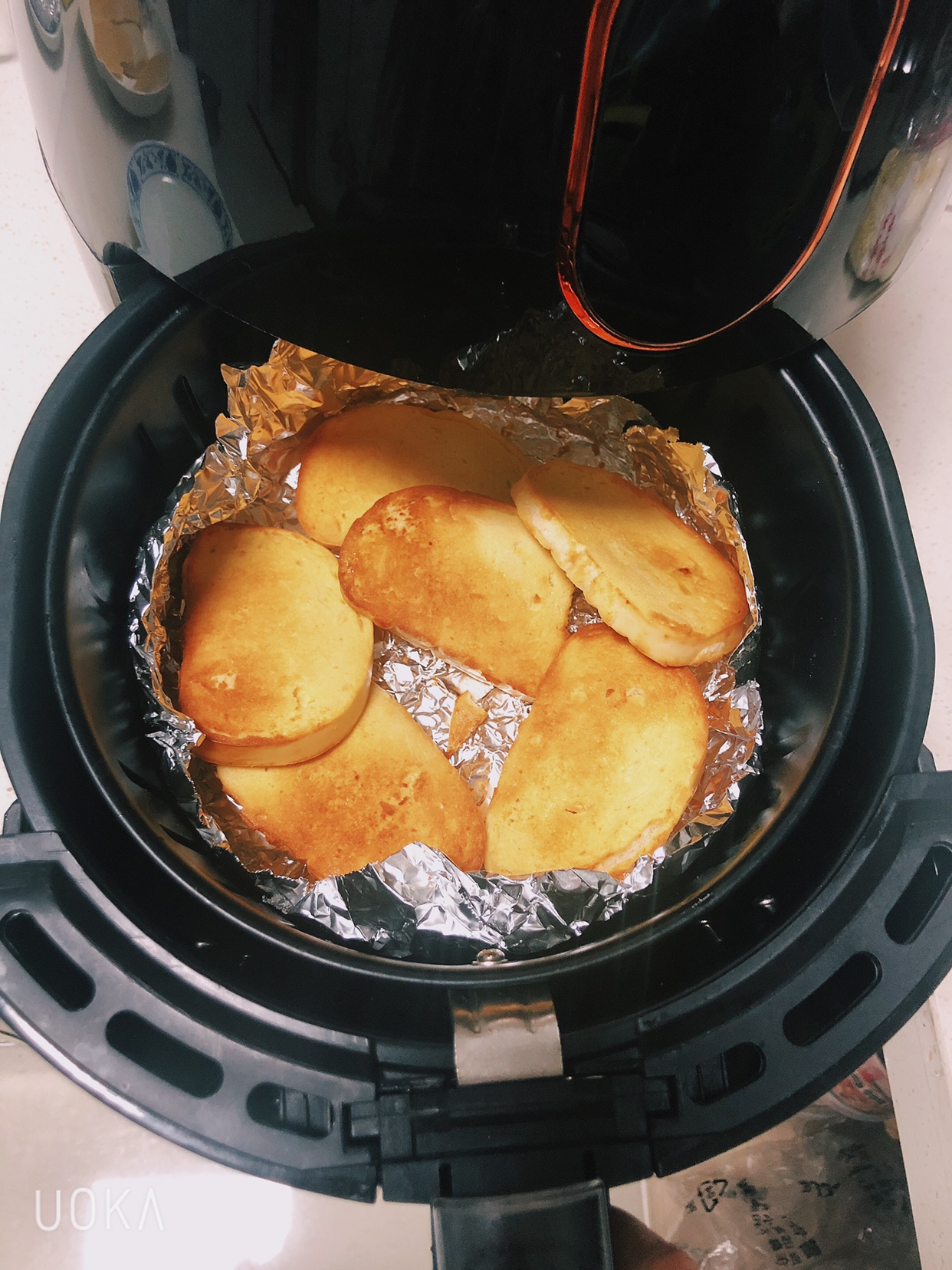 空气炸锅烤馒头片的做法