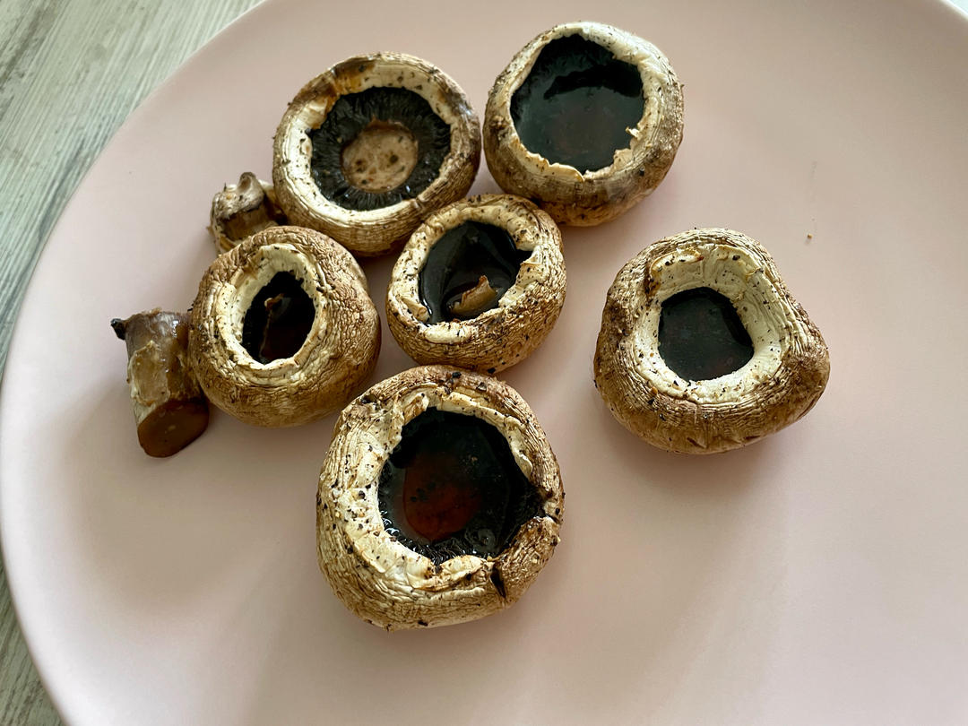 好吃，烤它！烤口蘑