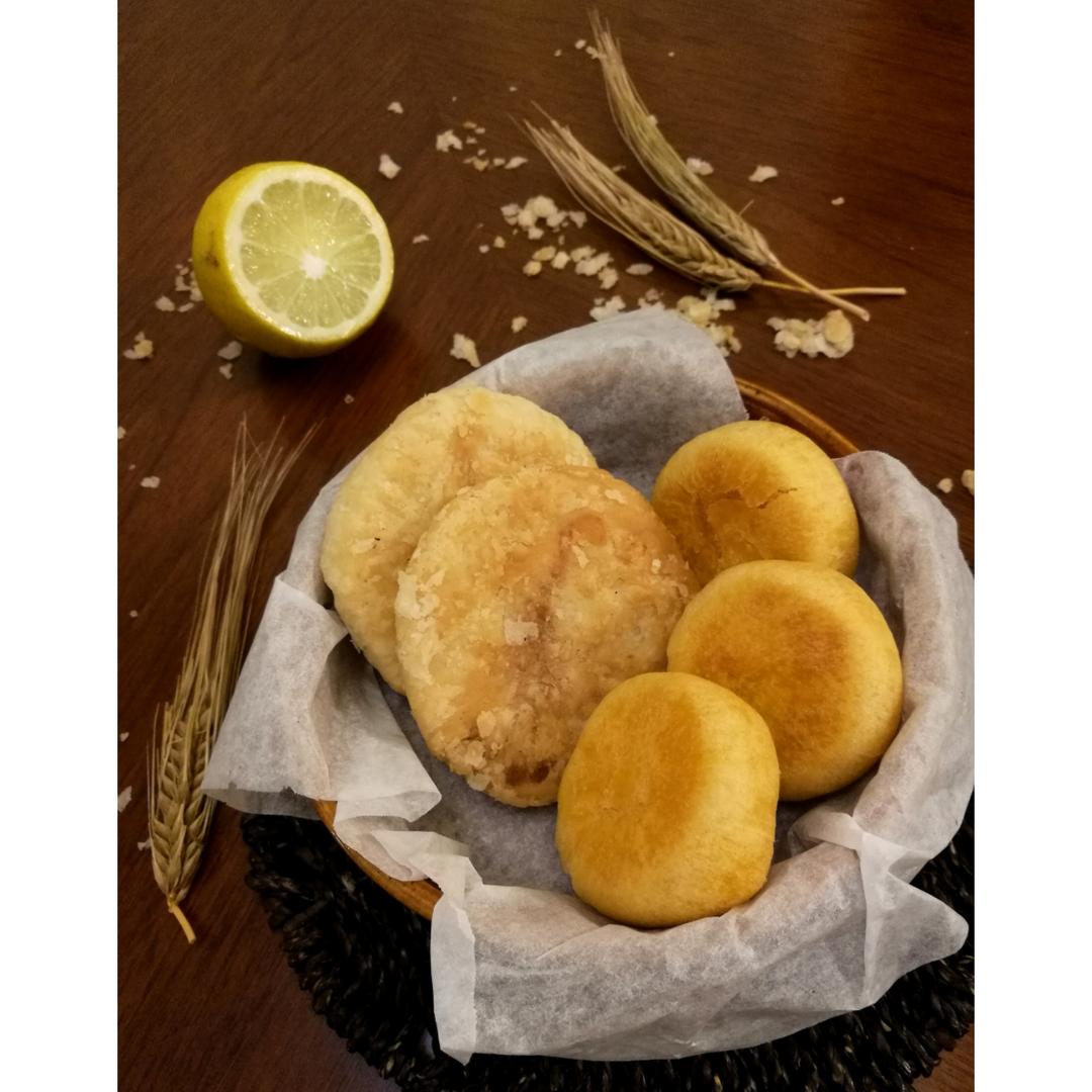 发面油酥小糖饼