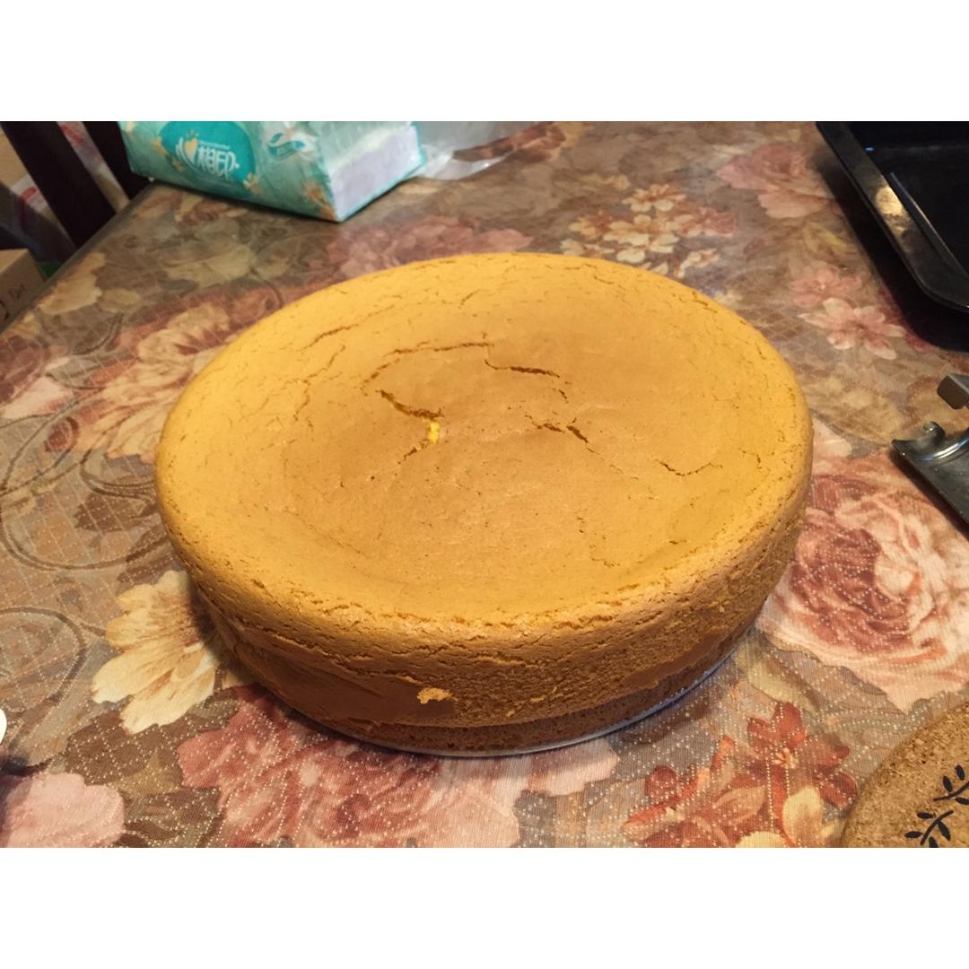 十寸戚风蛋糕（君之改良版）