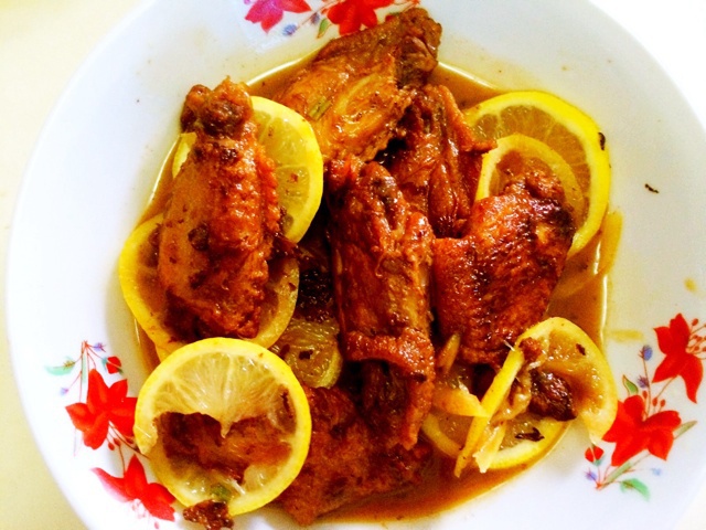 青柠檬蜂蜜煎鸡翅