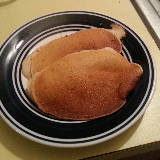 香蕉牛奶小煎饼