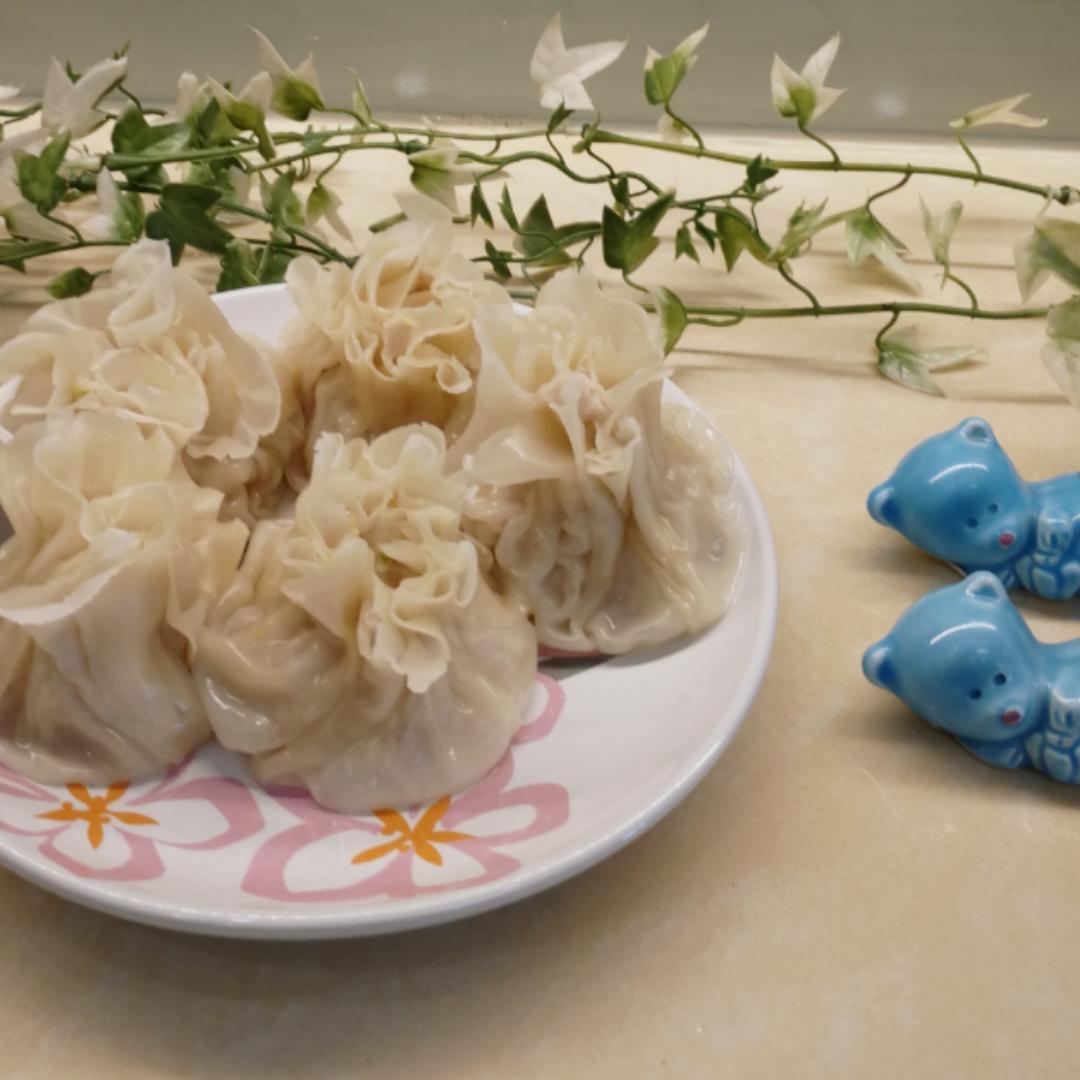 迷你烧麦（饺子皮版）