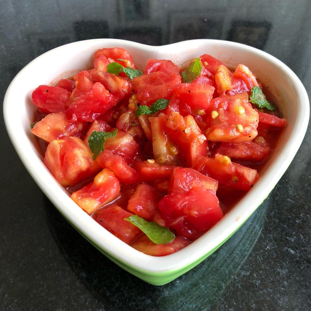 凉拌西红柿丨健康·三餐
