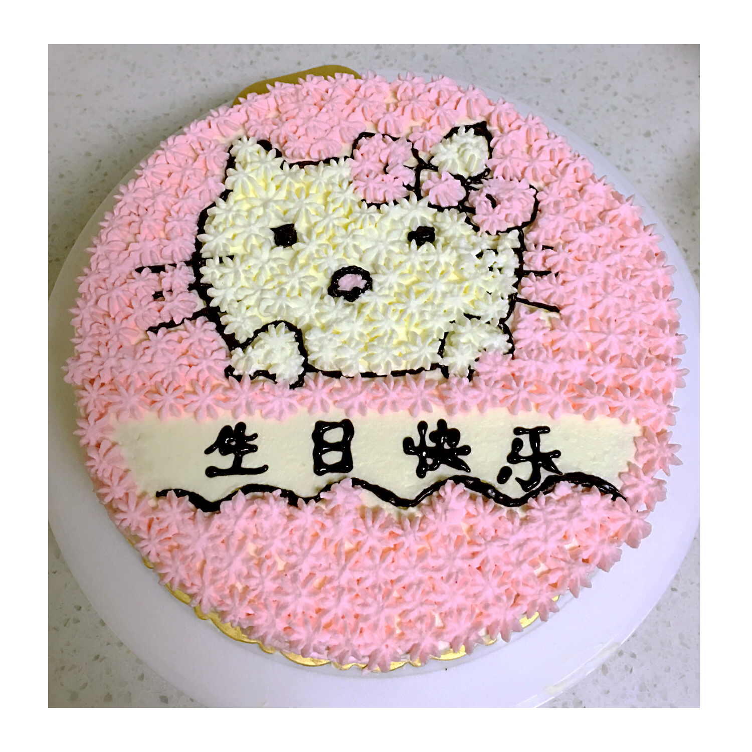 hello kitty 蛋糕