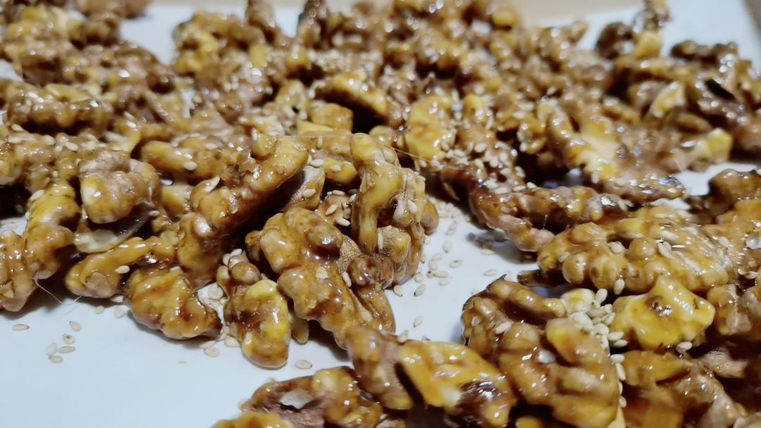 【琥珀核桃仁】冰糖无油不粘手