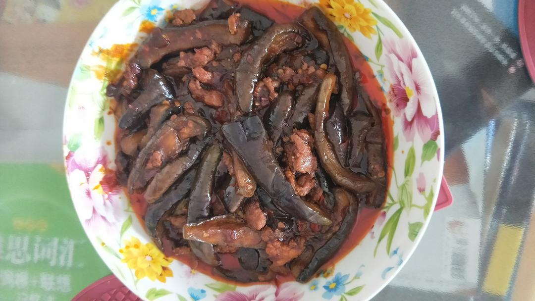 红烧肉沫茄子