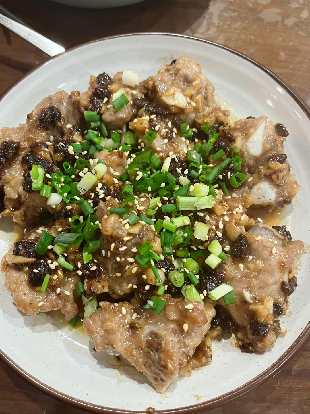 豆豉蒸排骨