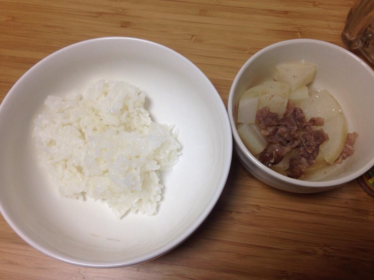【电饭煲一人食】牛筋萝卜+米饭的做法 步骤5