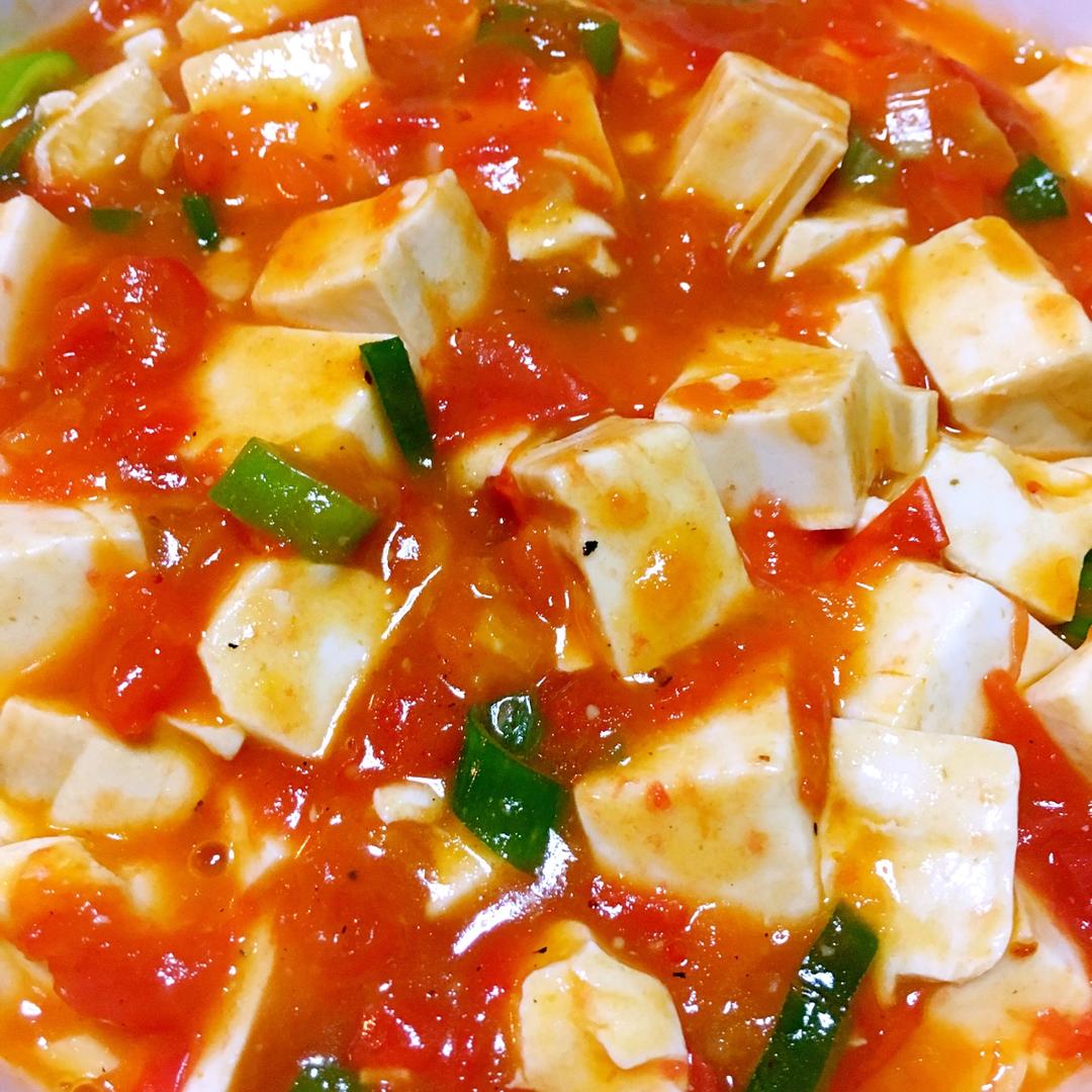 时髦煮妇misszhang做的番茄豆腐