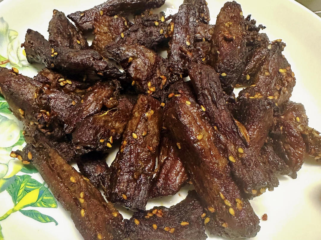 空气炸锅低脂牛肉干的做法