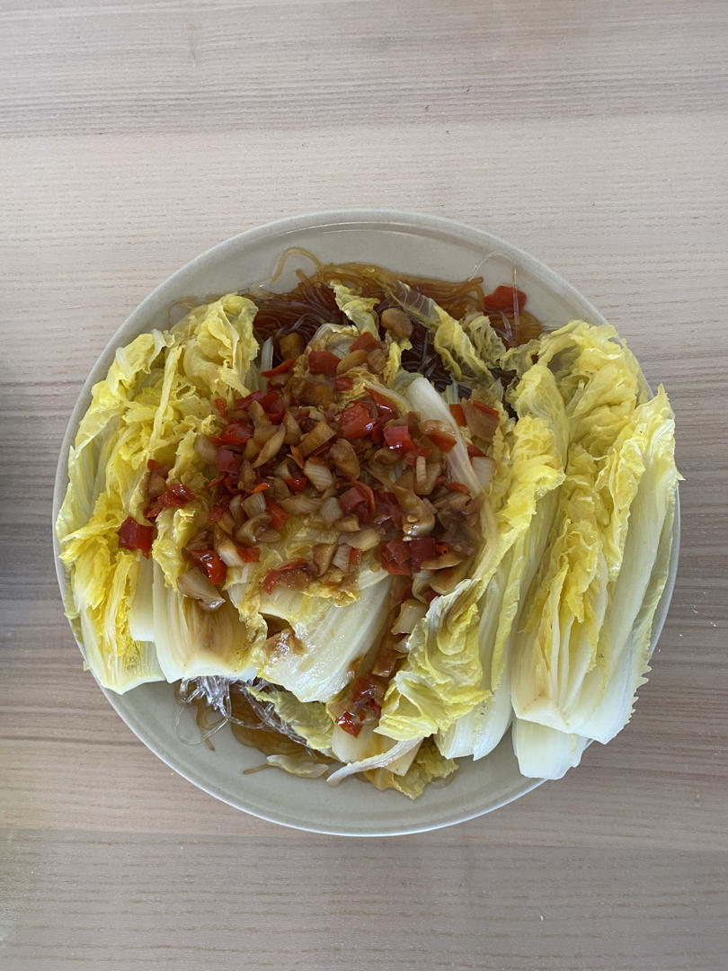 蒜蓉粉丝娃娃菜