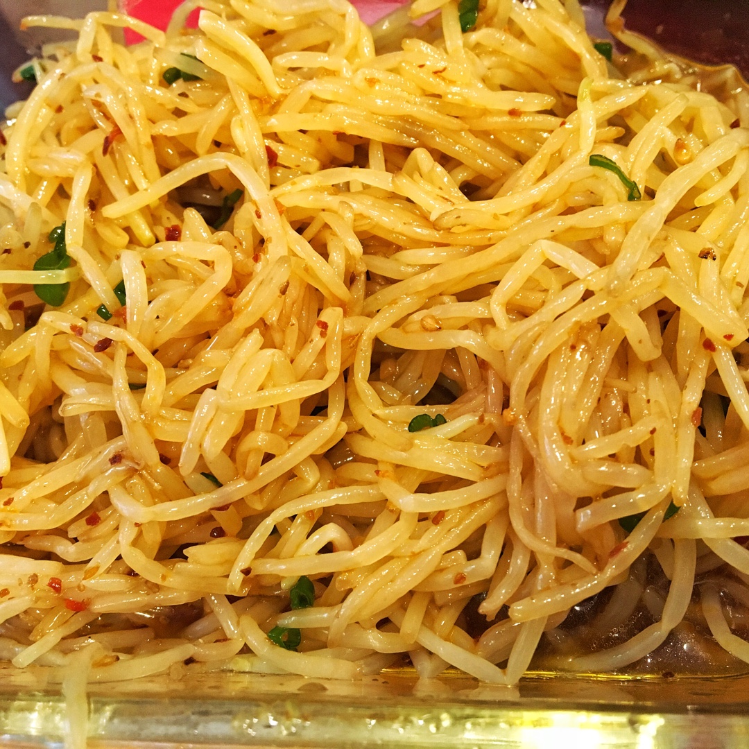 凉拌豆芽