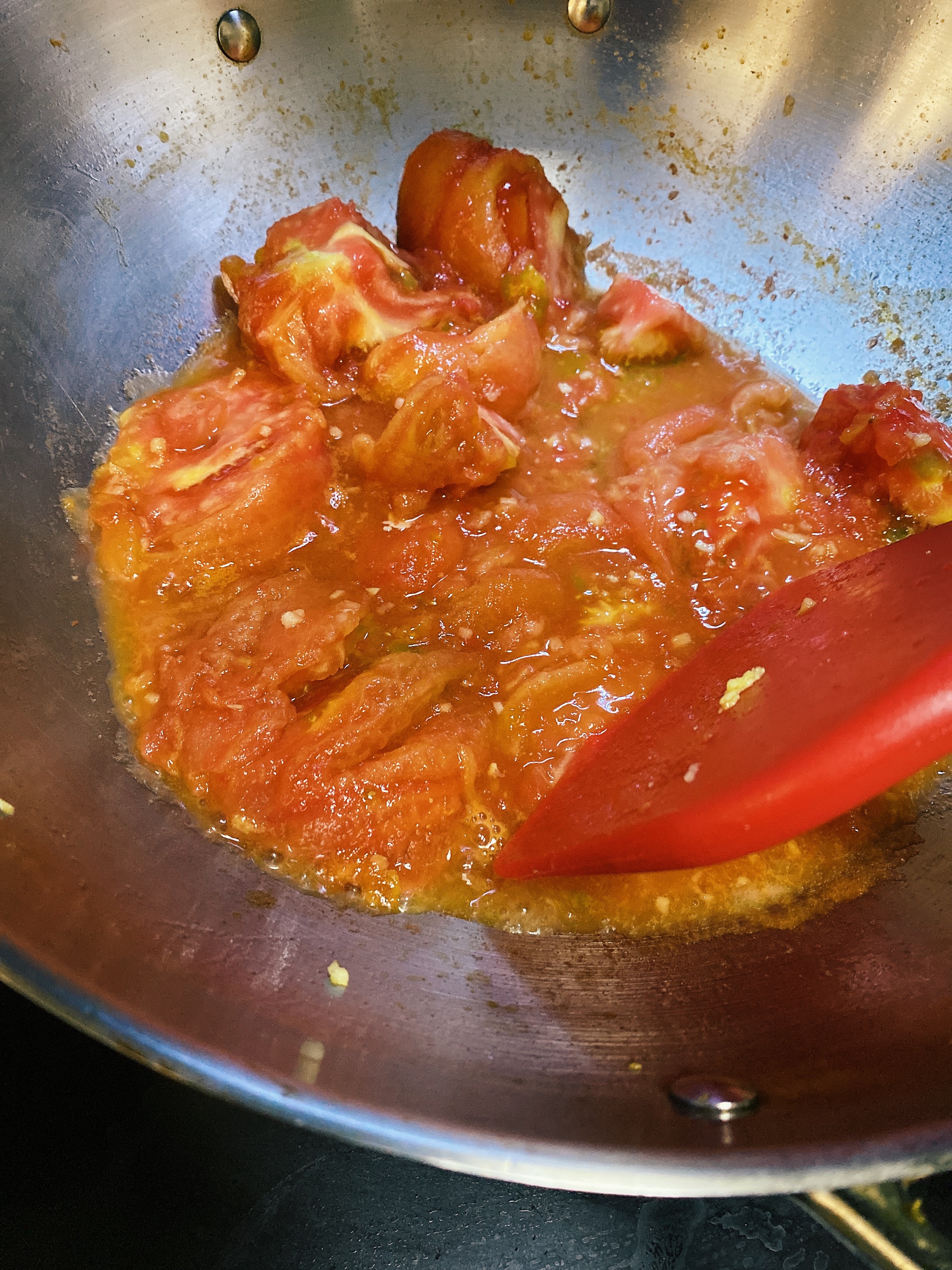 开胃番茄鸡蛋拌面的做法 步骤13