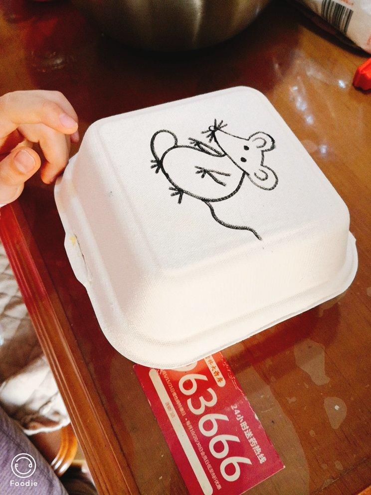 手绘ins便当网红盒子蛋糕（后蛋法 超软蛋糕坯）