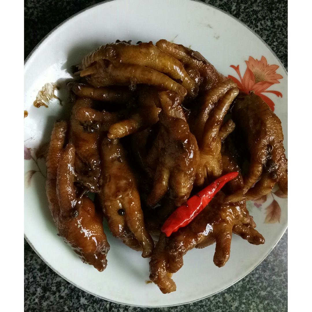 卤鸡爪