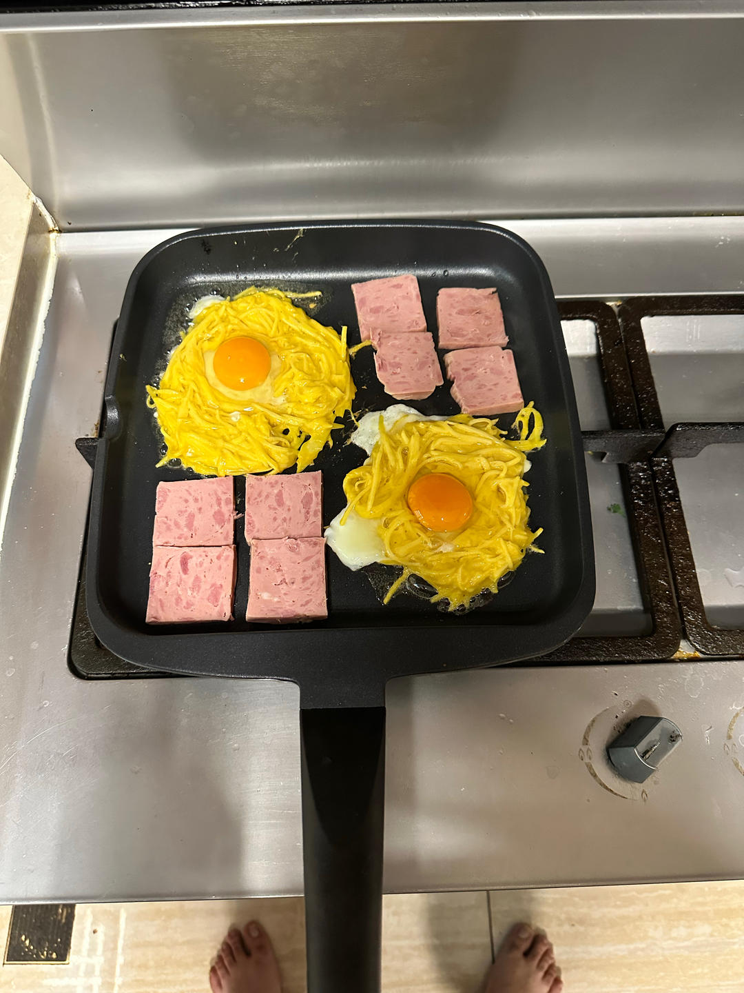 早餐饼(土豆丝饼、土豆丝鸡蛋饼)