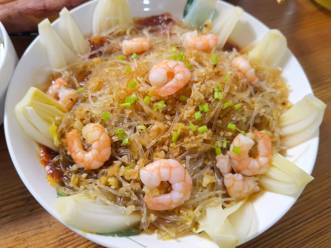 蒜蓉粉丝娃娃菜
