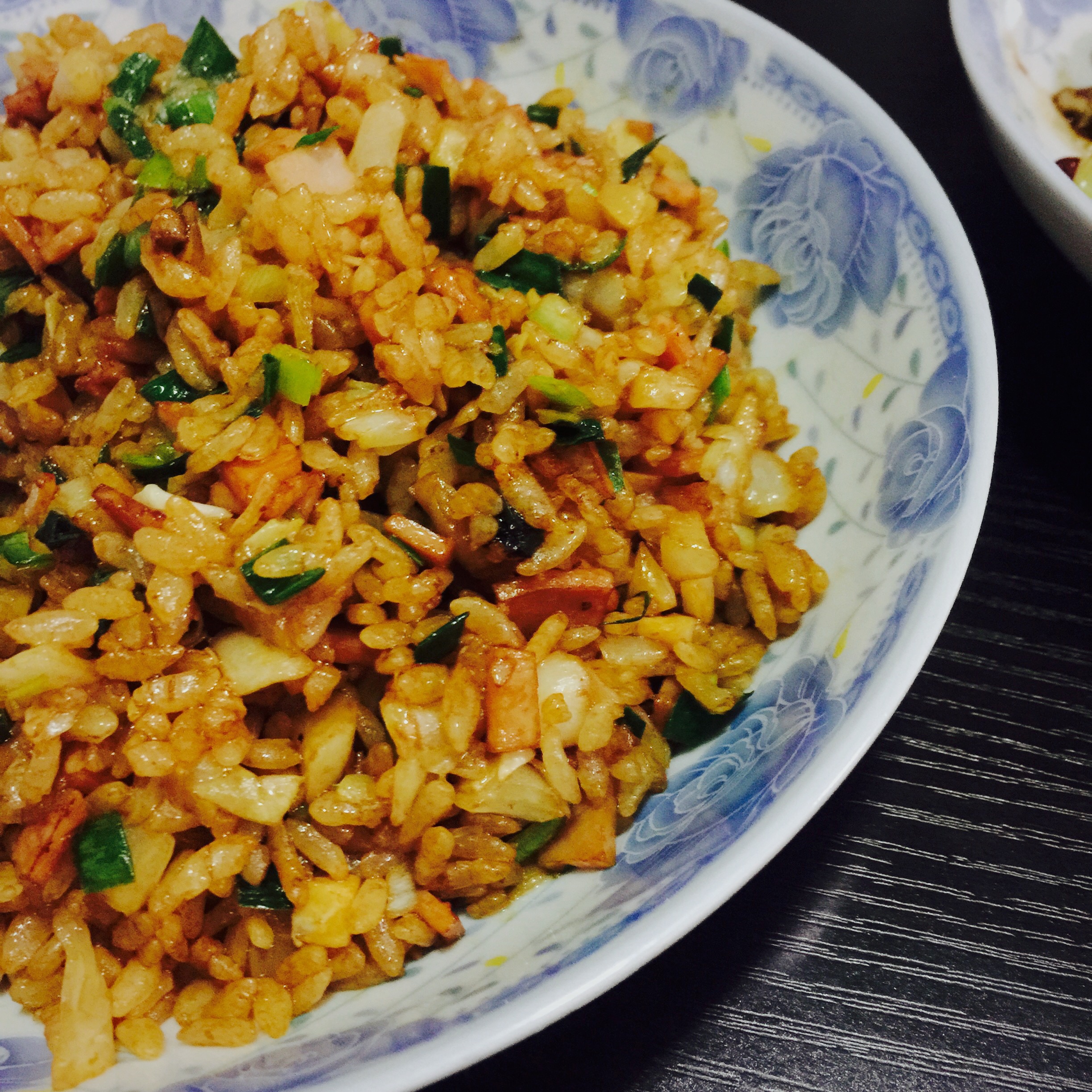 傻瓜版酱油炒饭