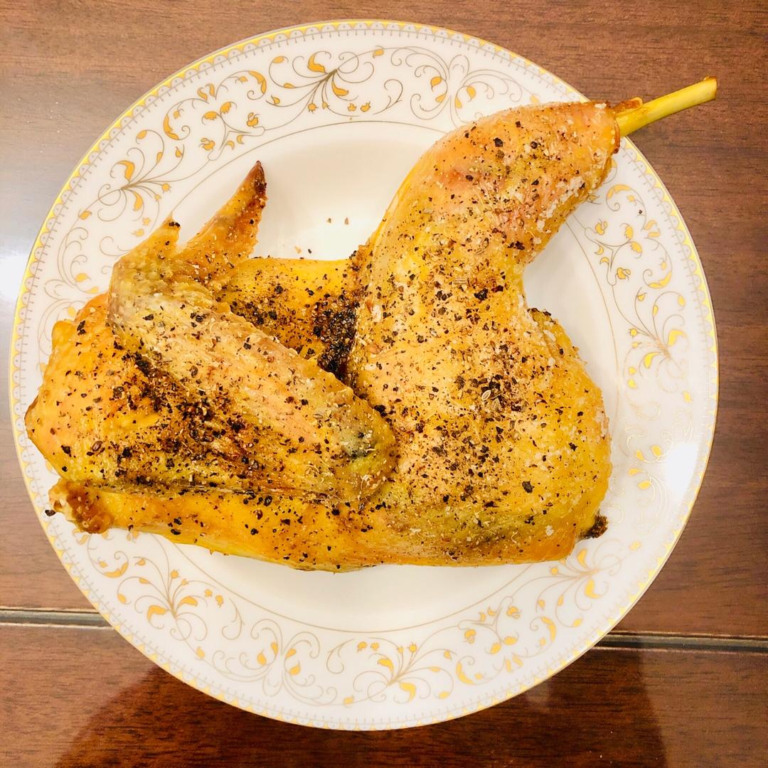 田螺姑娘超级简单不用腌制脆皮烤鸡