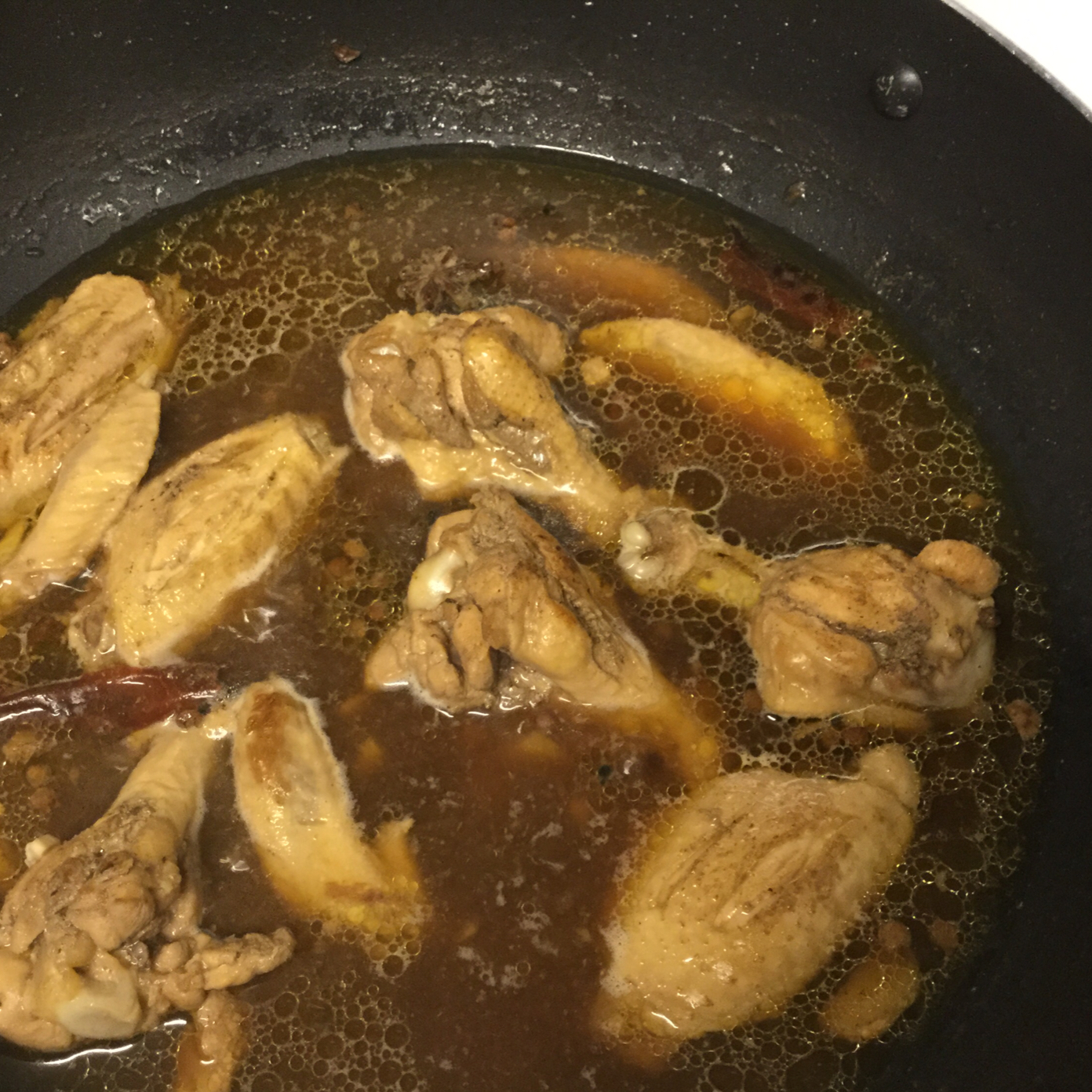 土豆炖鸡翅（快手零失败）