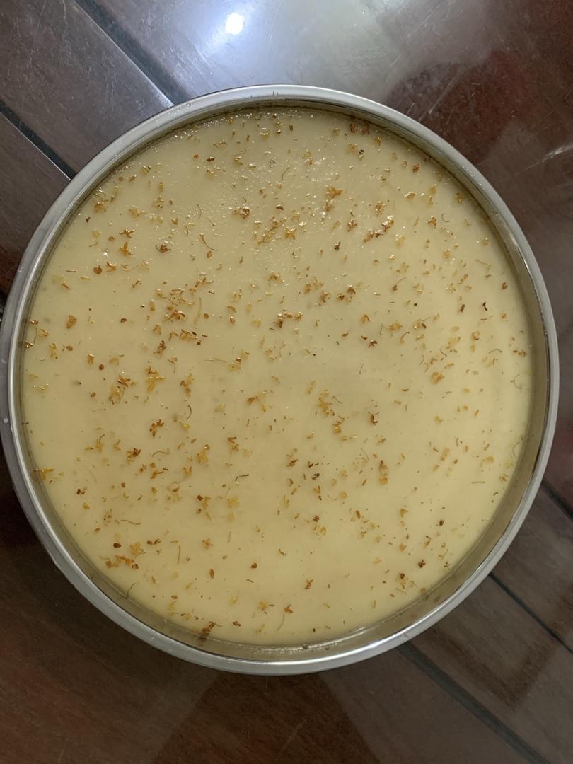 桂花椰汁千层糕(马蹄糕)