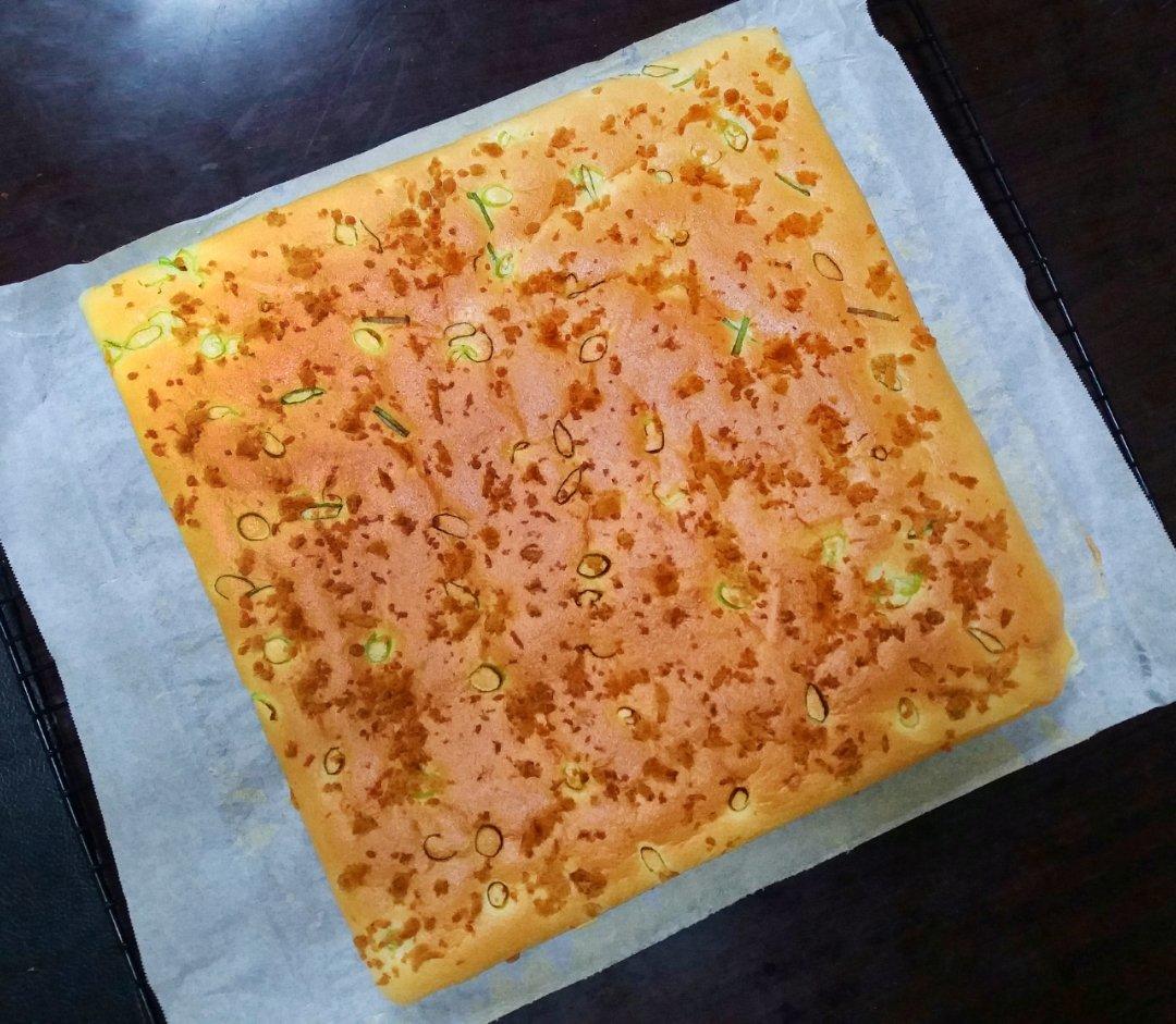 香葱肉松肥蛋糕卷～