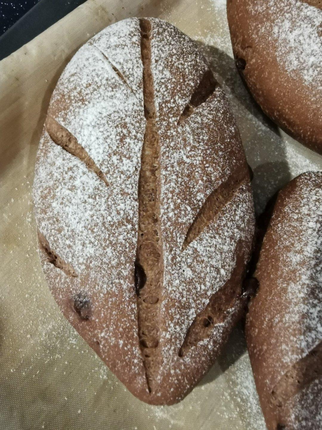 巧克力软欧包(无糖)