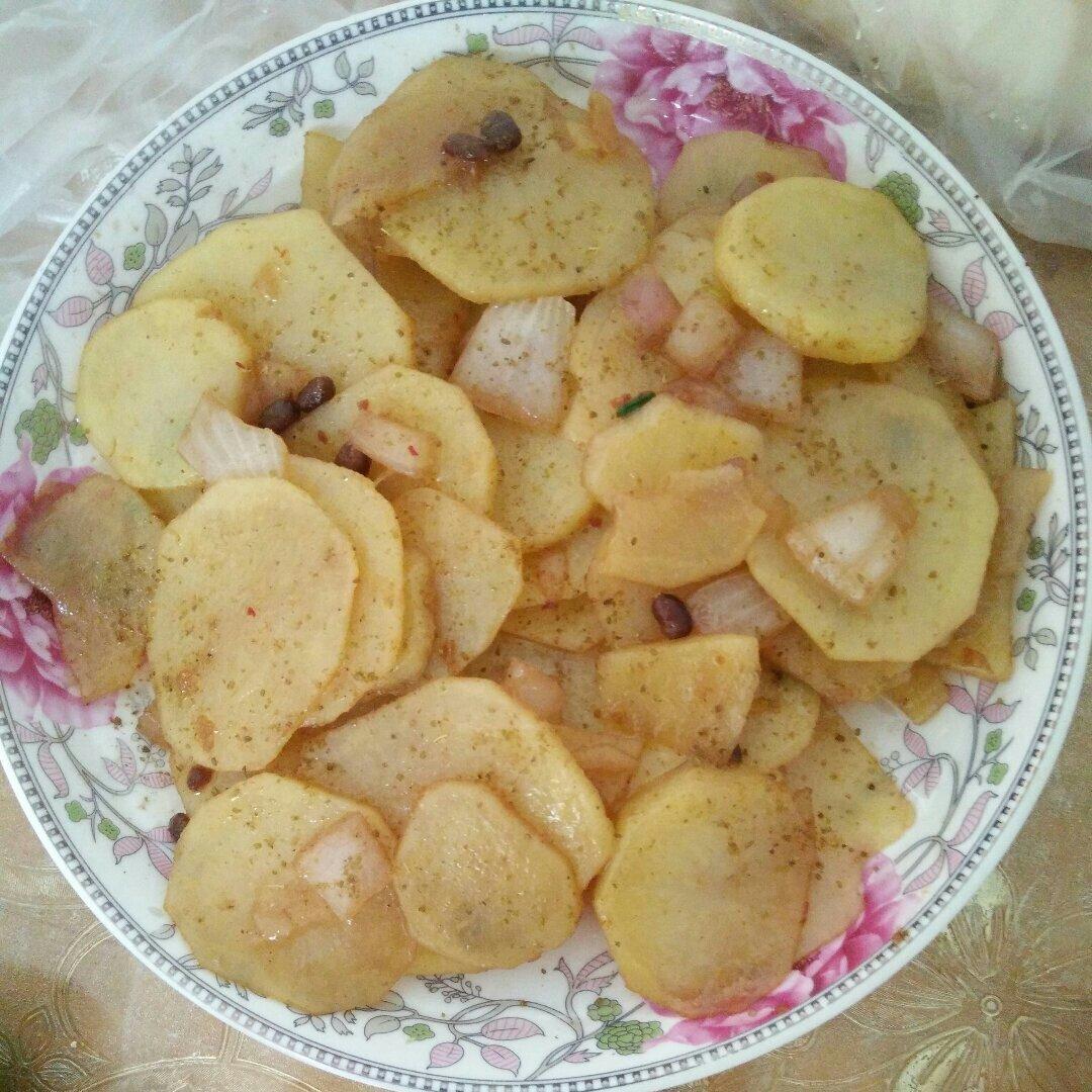 孜然洋葱土豆片