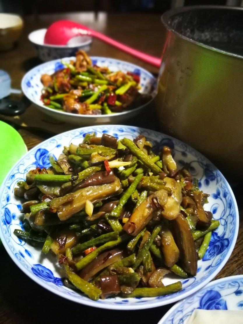 茄子豆角