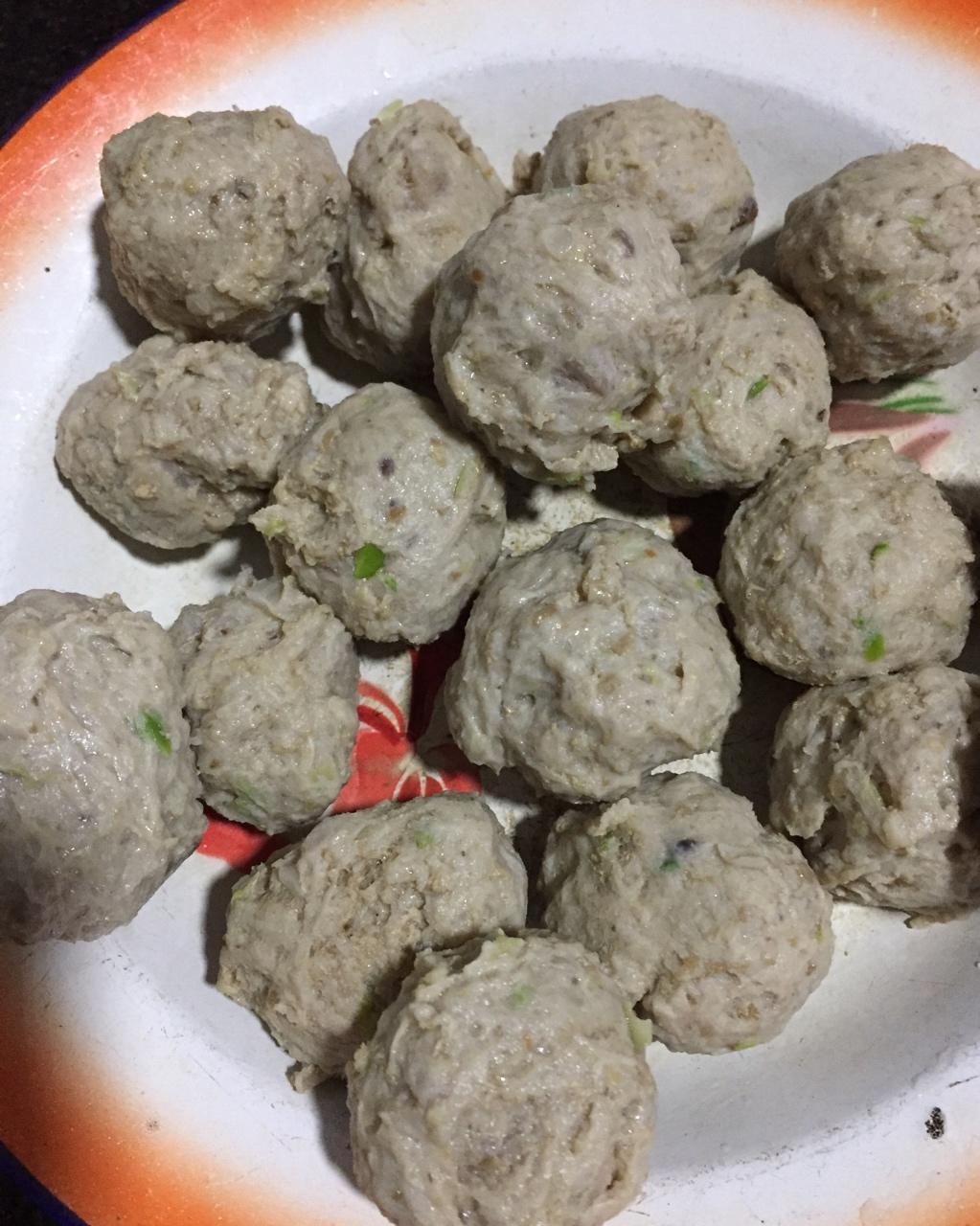 脆弹猪肉丸