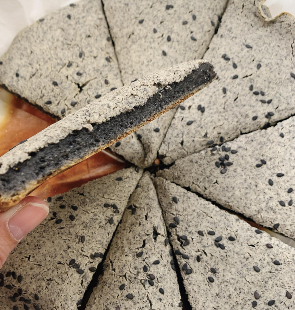 黑芝麻糯米糕，做法超简单