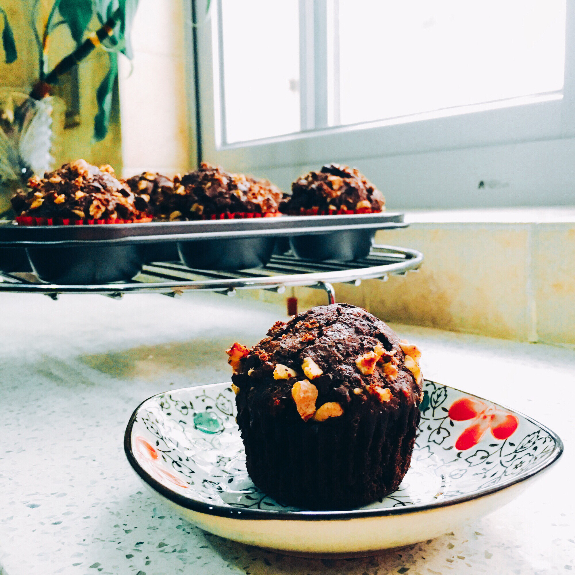 浓情巧克力摩卡马芬<Chocolate Espresso Muffins>