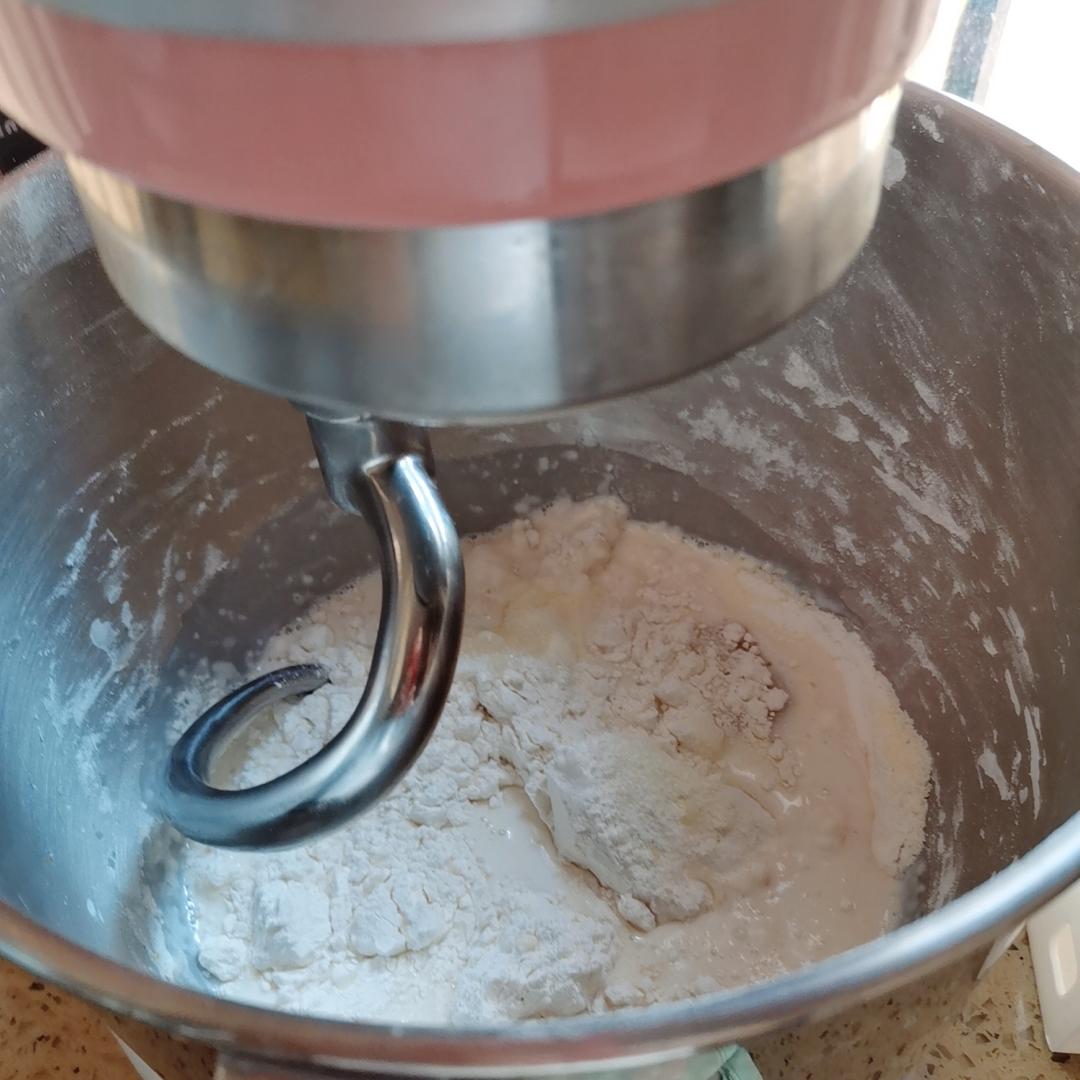 纯奶手撕吐司的做法 步骤1