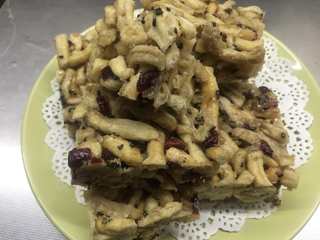 松软的鸡蛋沙琪玛