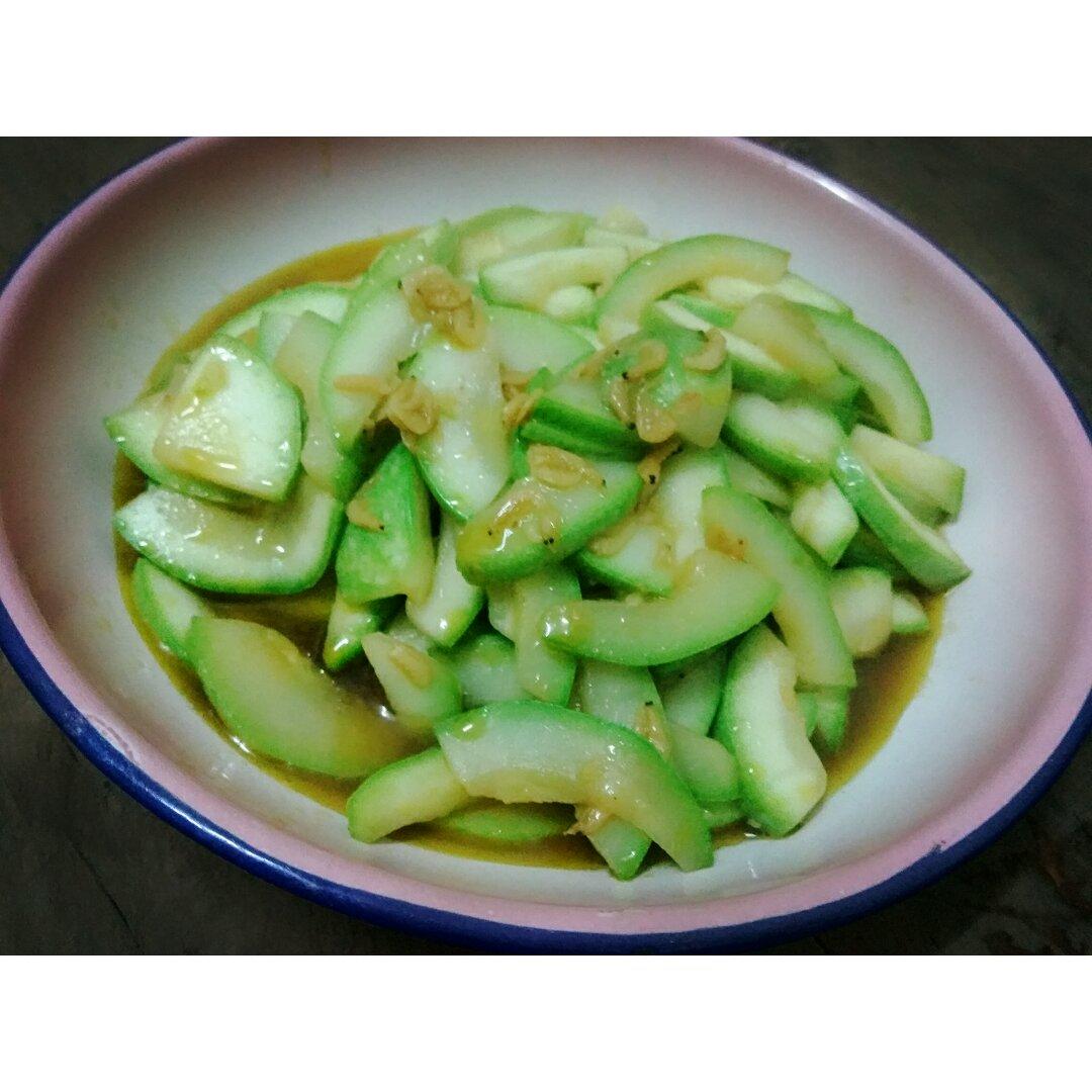 虾皮清炒西葫芦