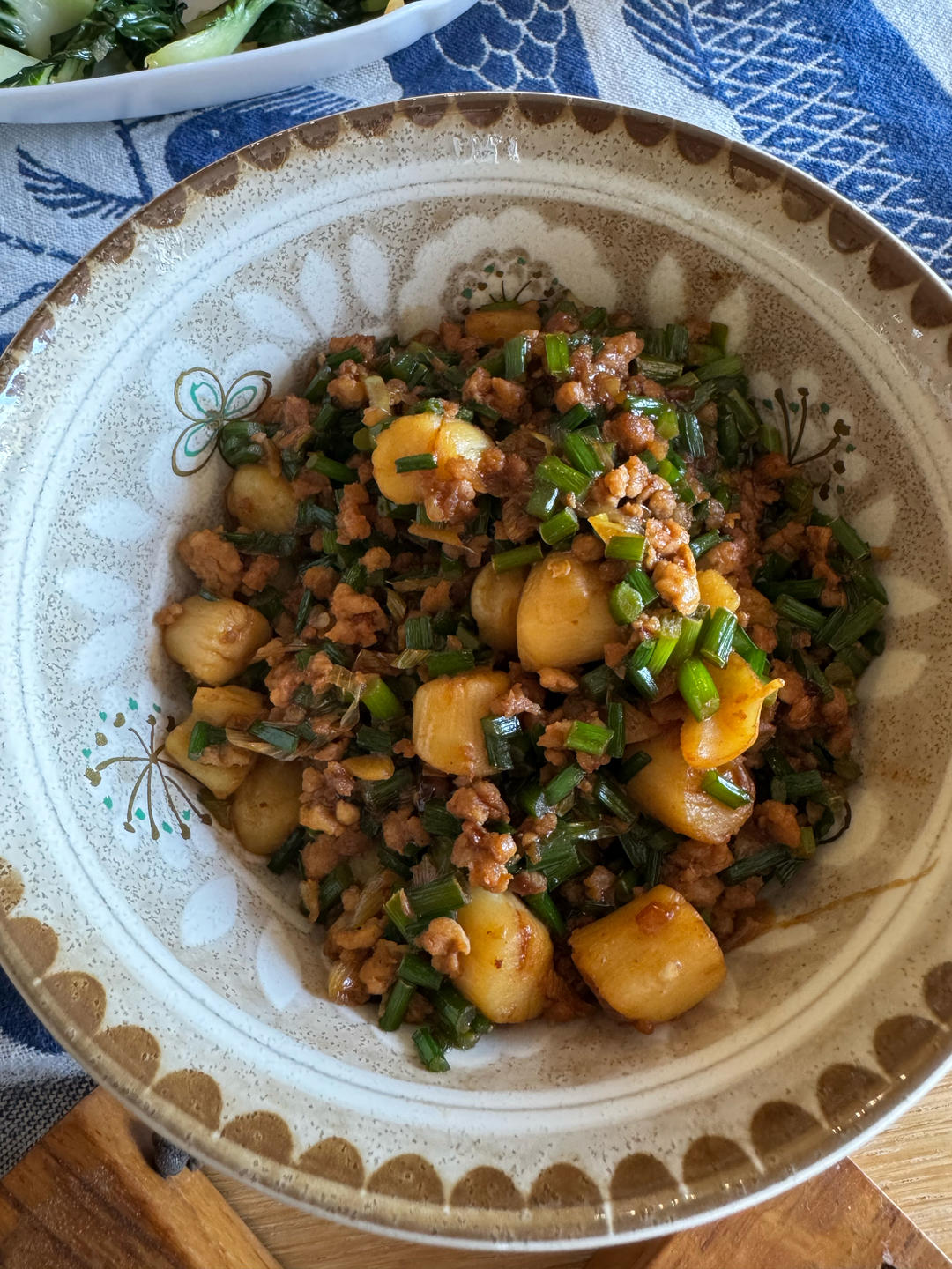 鲜美下饭！贝柱捞饭（海肠捞饭平替）