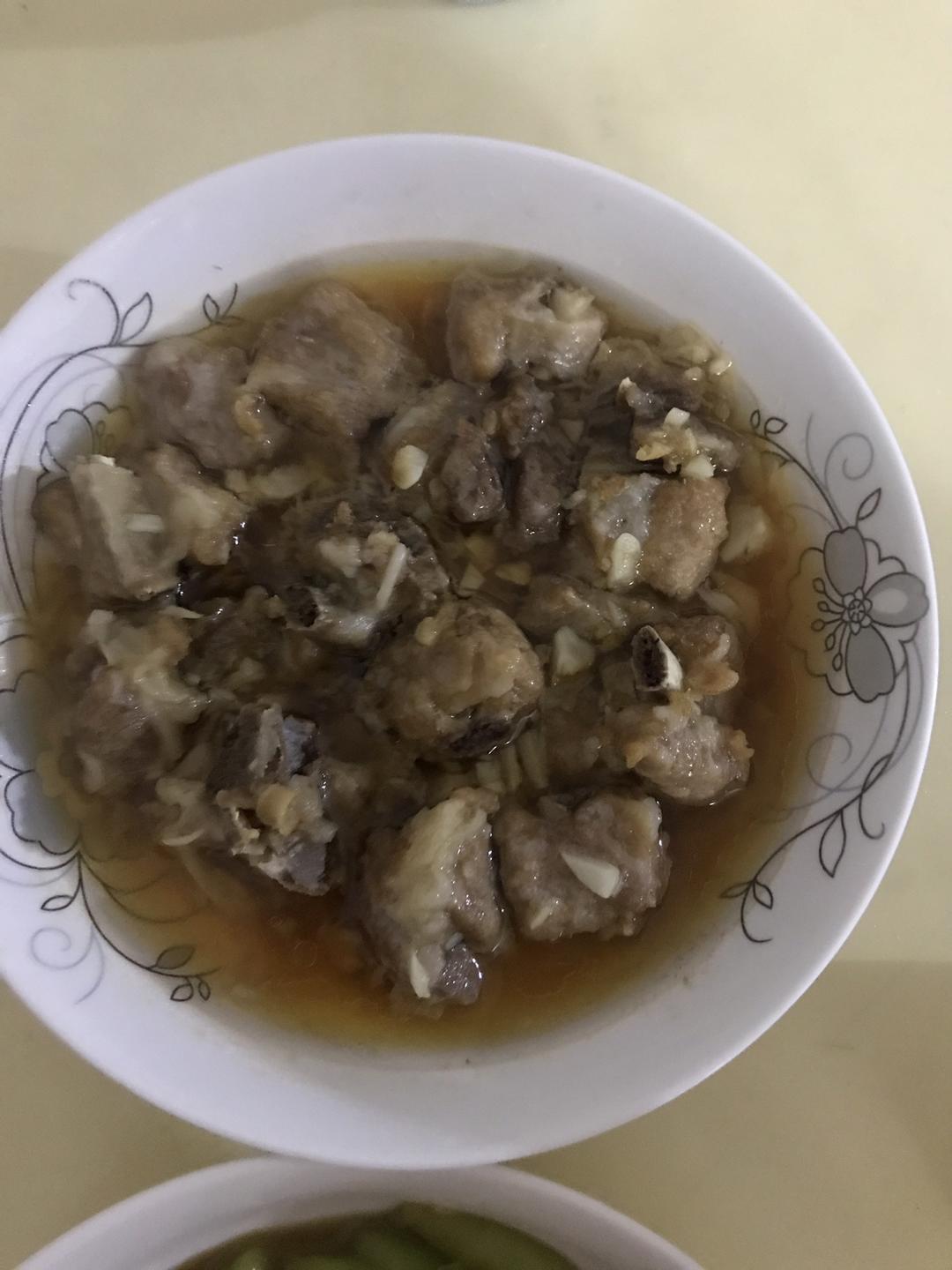 蒜蓉蒸排骨