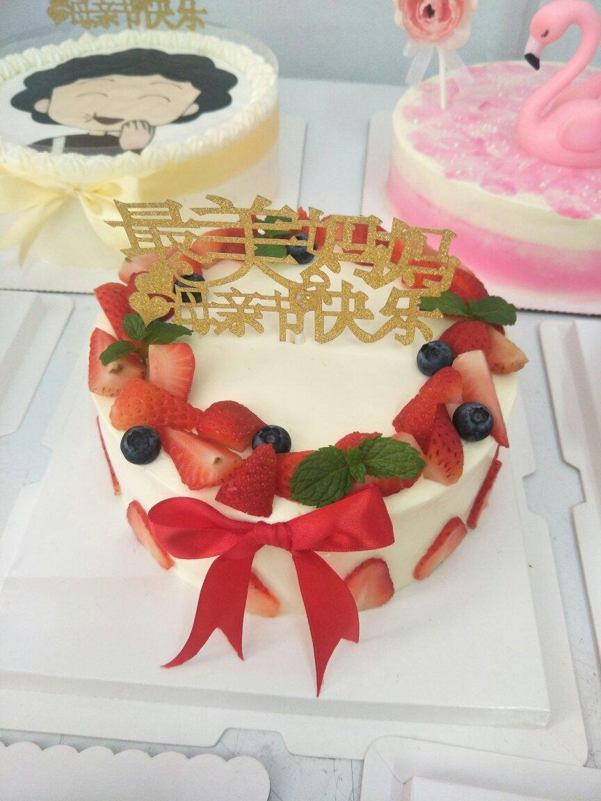 《Tinrry+》草莓奶油蛋糕（8寸配方）